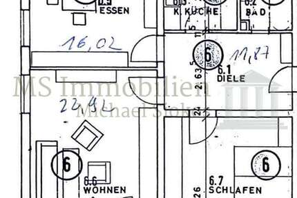 Wohnung zum Mieten in Lampertheim 950 € 90 m²