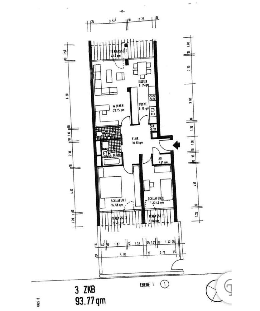 Wohnung zum Kaufen in Mannheim 260.000 € 94 m²