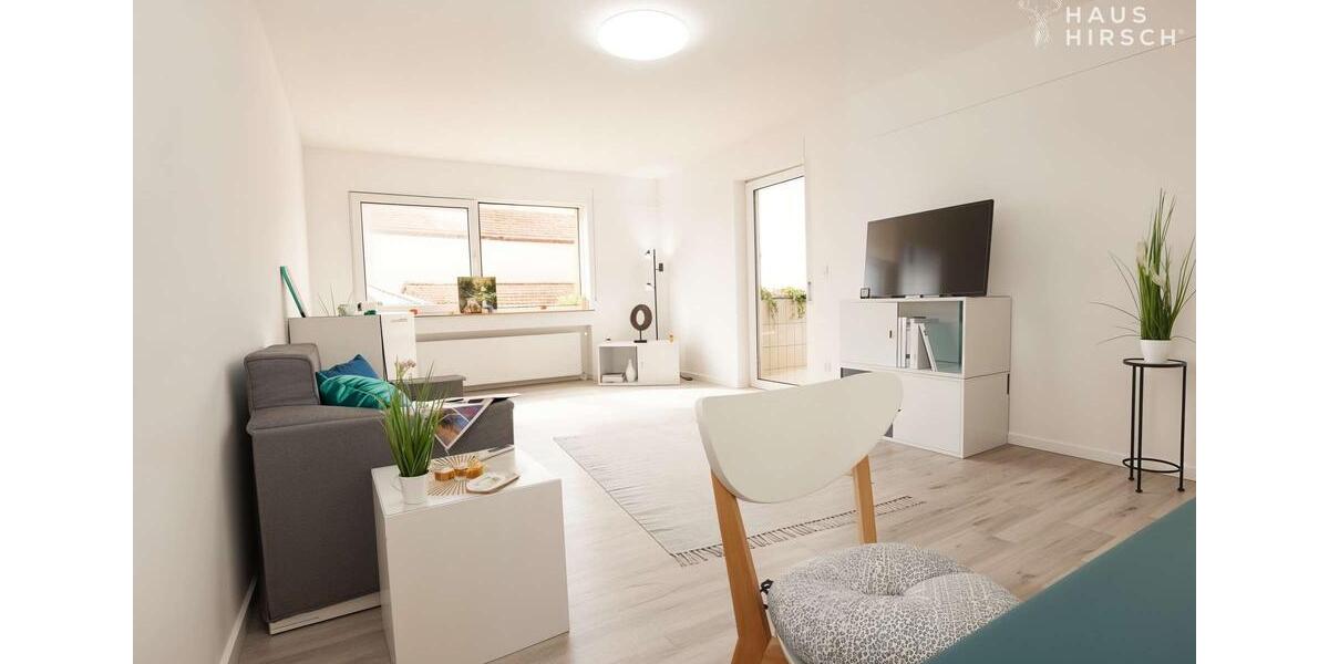 Helle 2- Zimmerwohnung mit 2 Balkonen, Erstbezug nach Sanierung 2 zimmer