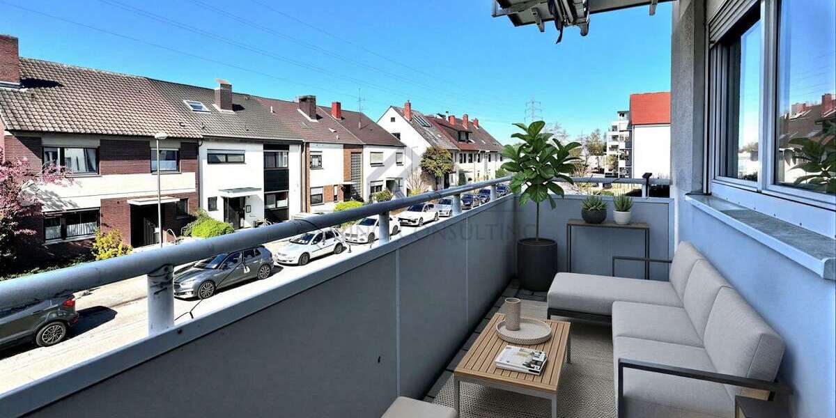 Etagenwohnung Ludwigshafen am Rhein / Friesenheim Friesenheim - 3 Zimmer, 69 m&sup2;, 179.000&euro; | Angebot:26760203