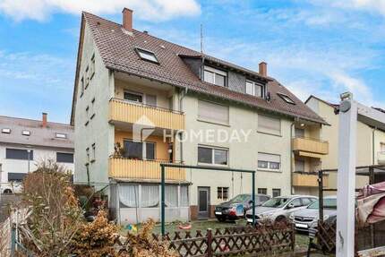 Solide Dachgeschosswohnung mit 3 Zimmern, Garage und klarer Perspektive 3 zimmer