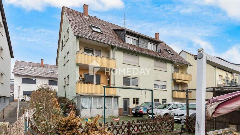 Solide Dachgeschosswohnung mit 3 Zimmern, Garage und klarer Perspektive 3 zimmer
