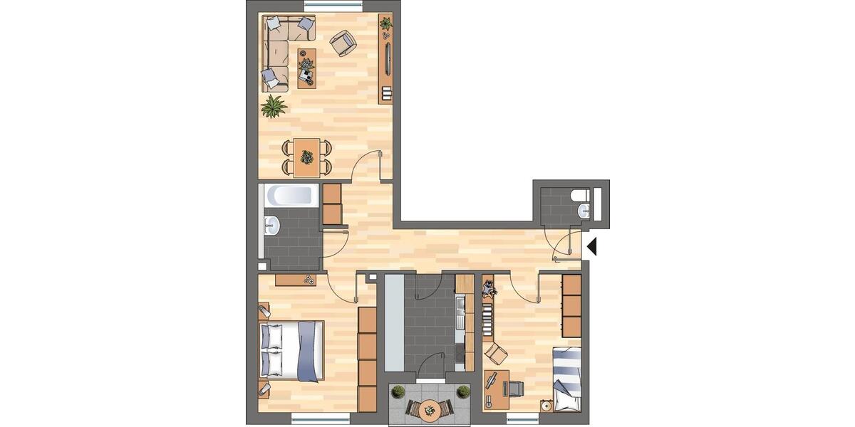 Demnächst frei! 3-Zimmer-Wohnung in Haßloch mit WBS! 3 zimmer