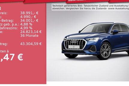 Audi Q3 28.442 km 38.991 &euro; Weinheim 69469