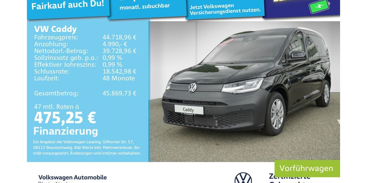 VW Caddy 5.900 km 42.999 &euro; Mannheim 68309