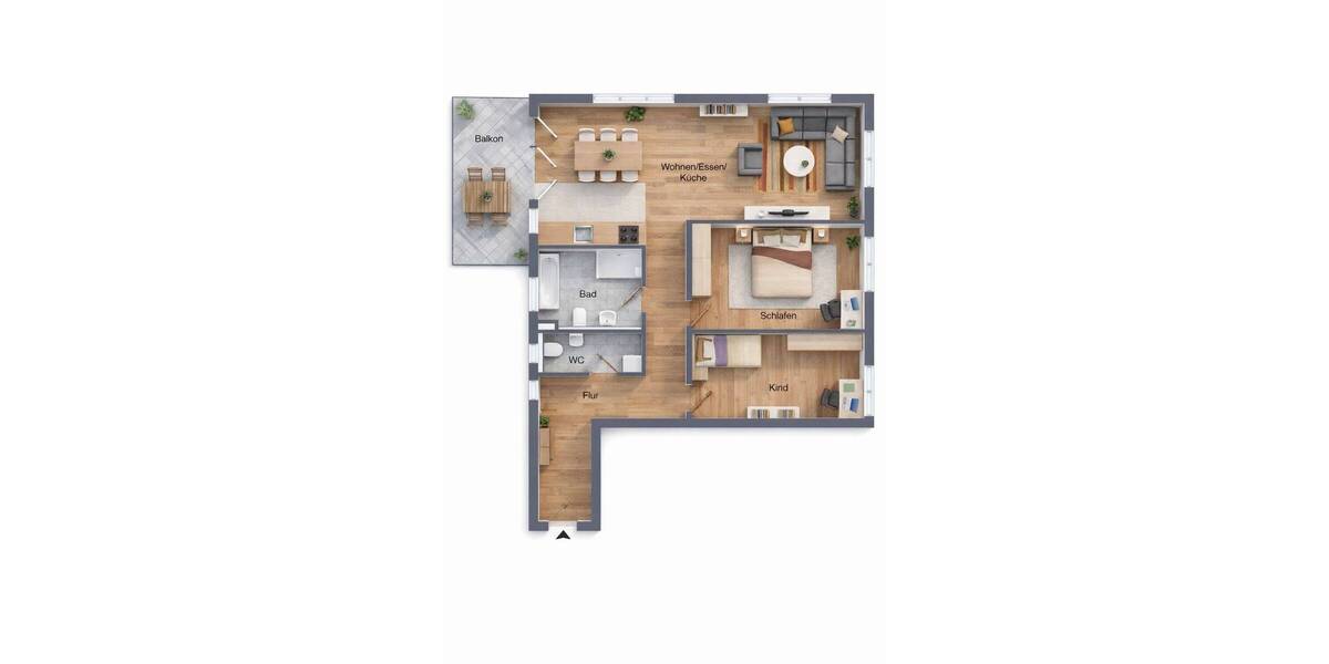 Etagenwohnung Limburgerhof - 3 Zimmer, 116 m&sup2;, 490.000&euro; | Angebot:26834298