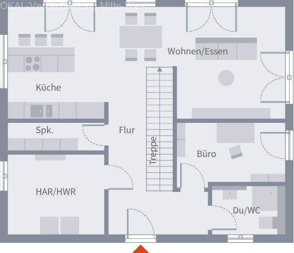 Klare Linien, offenes Leben, wohnen mit Charakter 6 zimmer