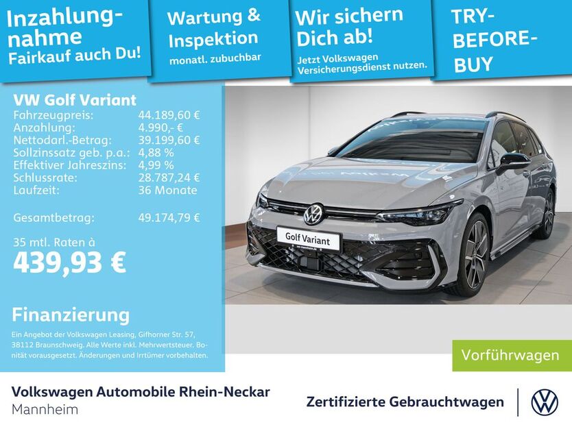 VW Golf 9.900 km 41.499 € Mannheim 68309
