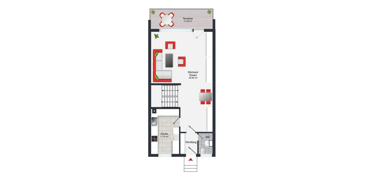 Reihenmittelhaus Ketsch - 5 Zimmer, 153 m&sup2;, 449.000&euro; | Angebot:25676579