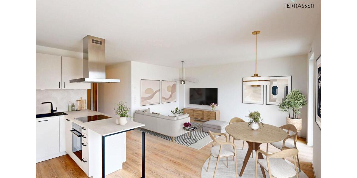 Kompakte 3-Zimmer-Wohnung 3 zimmer