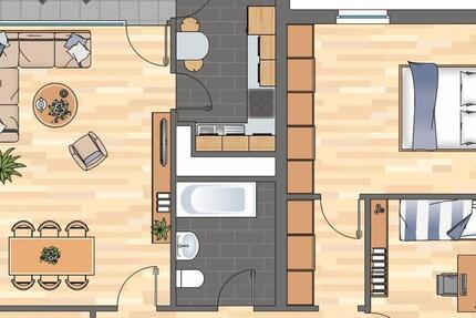 Wohnung Neustadt an der Weinstraße - 3 Zimmer, 72 m&sup2;, 769&euro; | Angebot:25382307