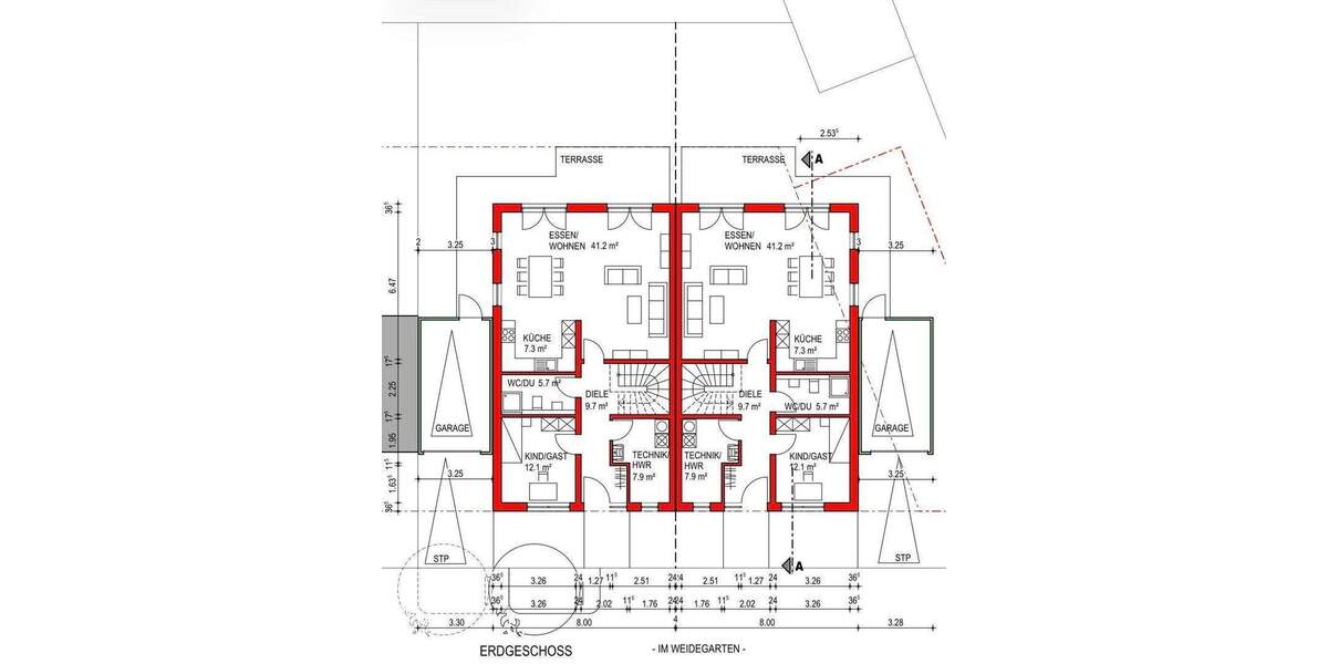 Doppelhaushälfte Laudenbach - 5 Zimmer, 173 m&sup2;, 799.000&euro; | Angebot:25716932
