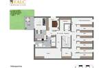 Etagenwohnung Wiesloch Baiertal - 3 Zimmer, 79 m&sup2;, 419.000&euro; | Angebot:25697188