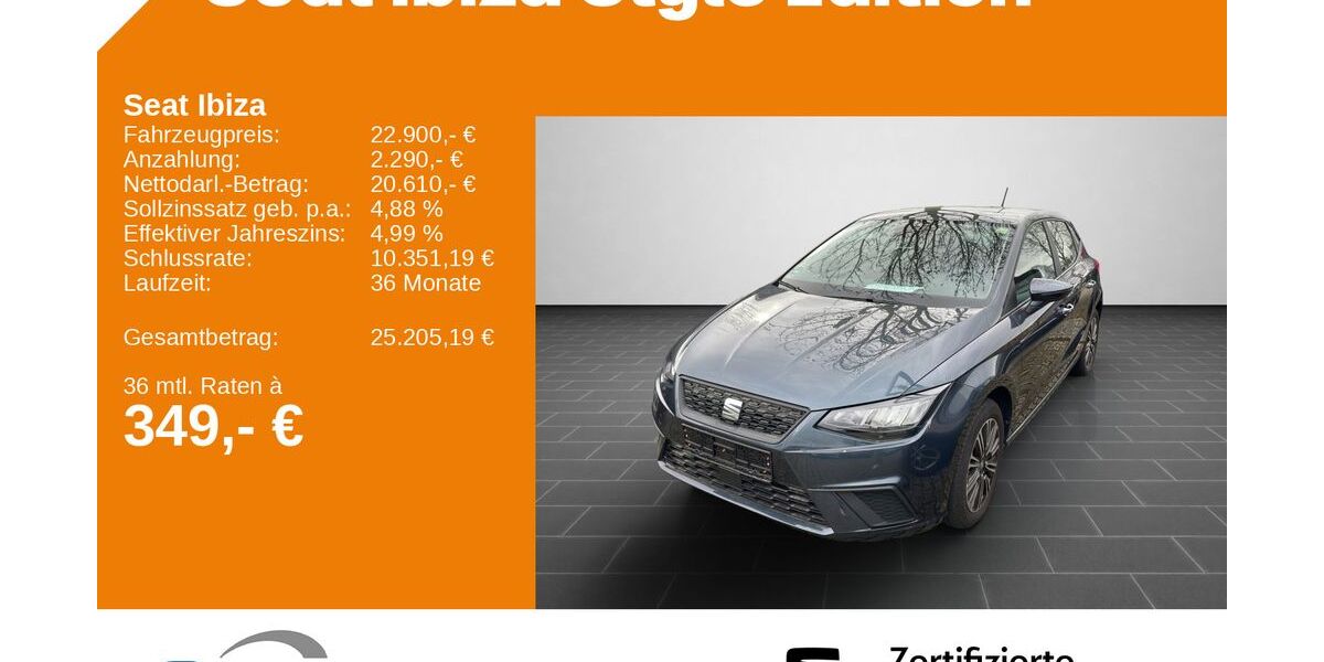 Seat Ibiza 22.049 km 20.500 &euro; Ladenburg 68526