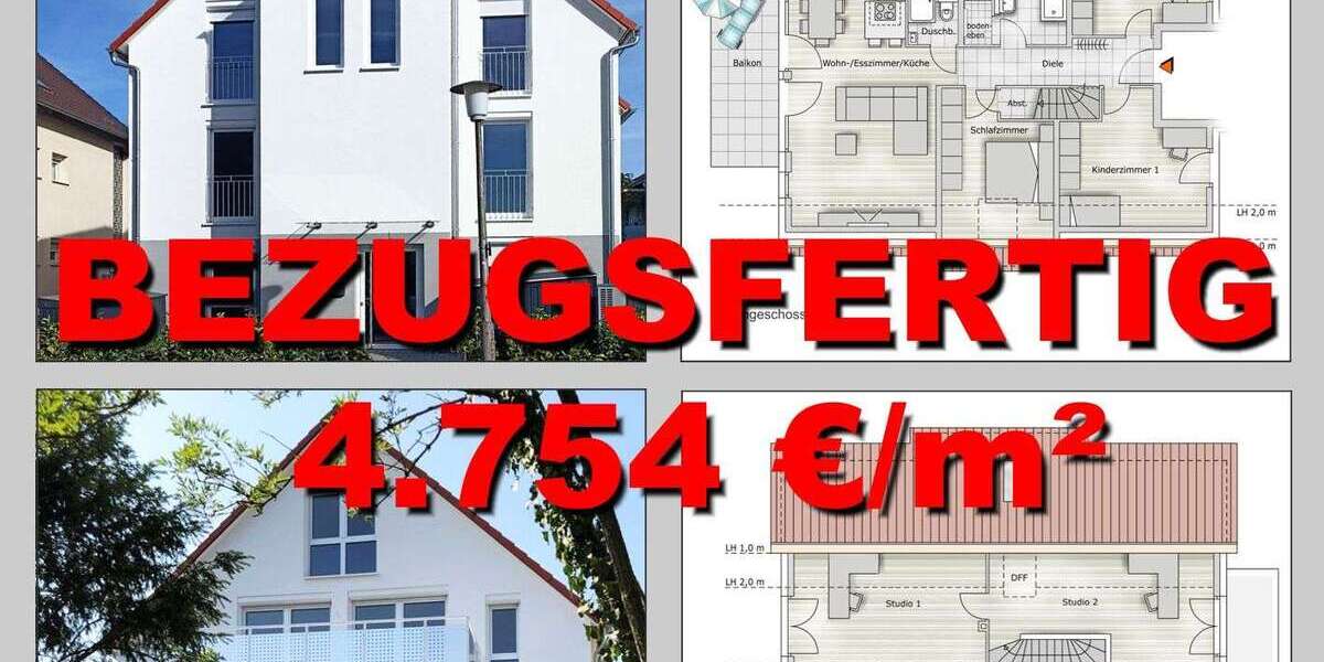 Etagenwohnung Mannheim Feudenheim - 6 Zimmer, 134 m&sup2;, 661.900&euro; | Angebot:26309592
