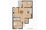Etagenwohnung Ludwigshafen am Rhein Ludwigshafen-Hemshof - 3 Zimmer, 74 m&sup2;, 275.000&euro; | Angebot:27295782