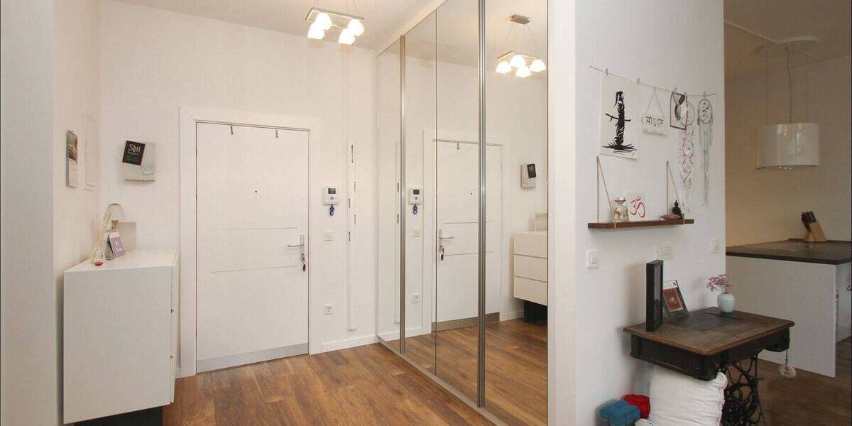 Etagenwohnung Mannheim / Innenstadt/Jungbusch Quadrate - 2 Zimmer, 87 m&sup2;, 1.190&euro; | Angebot:26910504