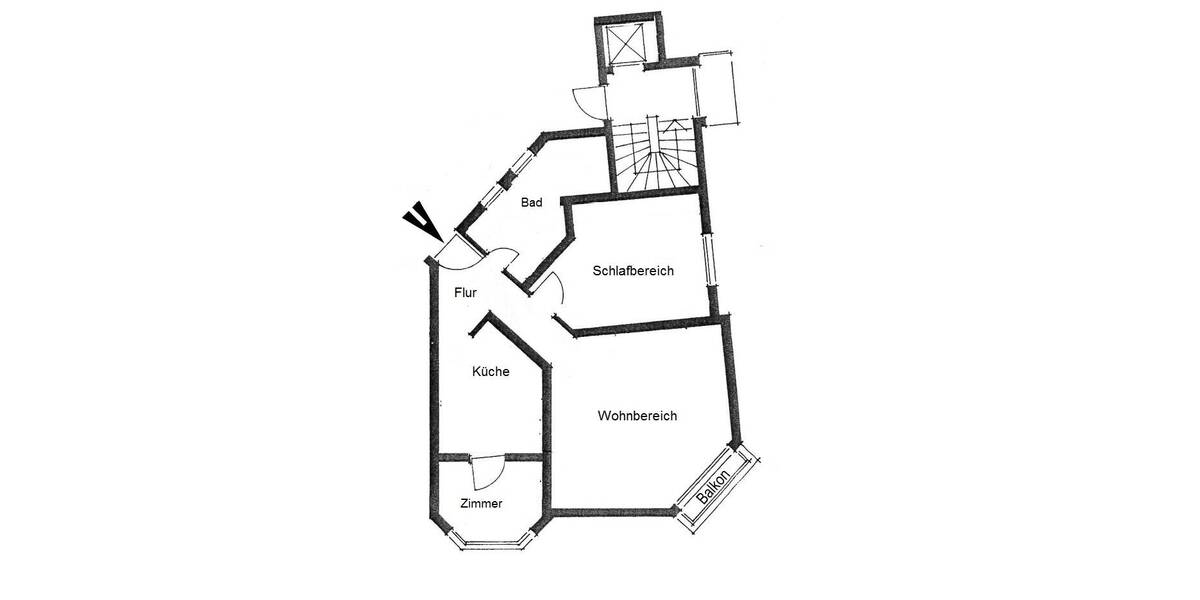 Bezugsfreies City-Apartment mit Aufzug und Stellplatz 3 zimmer