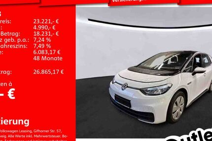 VW ID.3 36.328 km 22.989 &euro; Mannheim 68309