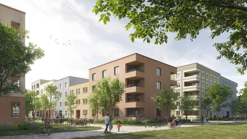 Etagenwohnung Heidelberg Boxberg - 4 Zimmer, 82 m&sup2;, 1.443&euro; | Angebot:25719220