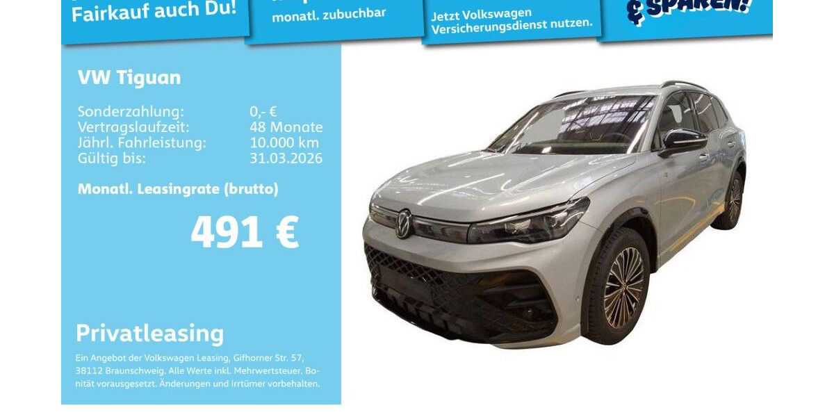 VW Tiguan 27.466 km 44.987 &euro; Mannheim 68309