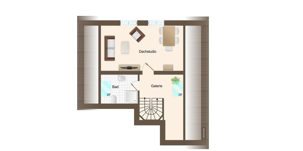 Maisonettenwohnung Haßloch - 3 Zimmer, 109 m&sup2;, 1.305&euro; | Angebot:25331182