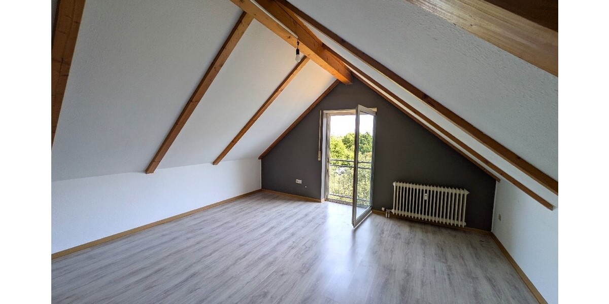 Maisonette im DG mit Balkon zur angenehmen Nordseite - Maisonettenwohnung Waghäusel Kirrlach | Angebot:27023521