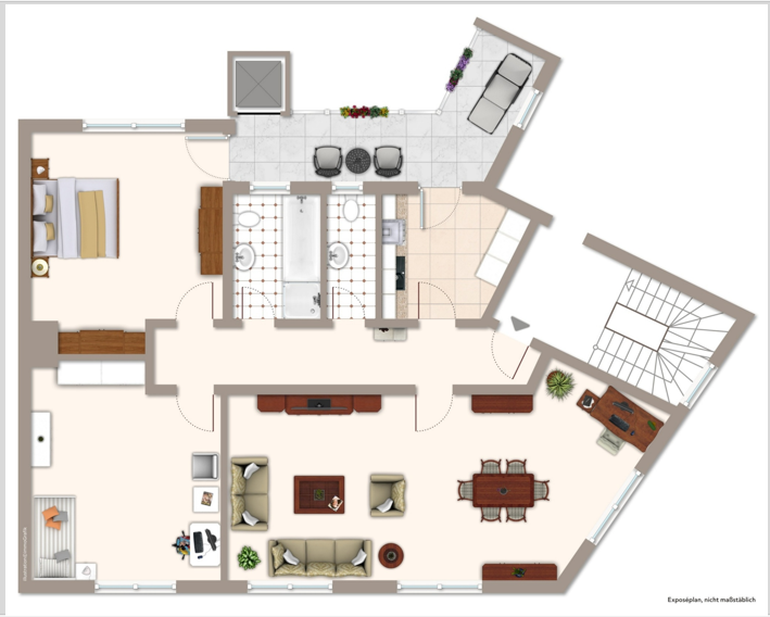 Wohnung zum Mieten in Speyer 1.150 € 96 m² 3 zimmer