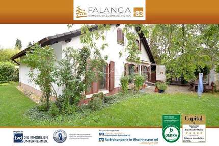 FALANGA IMMOBILIEN - Charmantes Einfamilienhaus mit herrlichem Sonnengarten im idyllischen Grünstadt! 6 zimmer