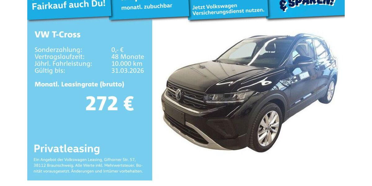 VW T-Cross 19.451 km 23.751 &euro; Mannheim 68309