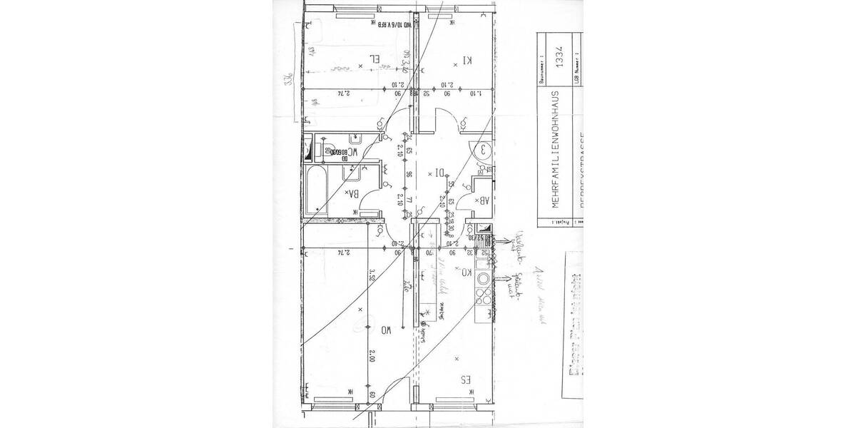 Etagenwohnung Mannheim Rheinau - 3 Zimmer, 86 m&sup2;, 299.000&euro; | Angebot:26290139