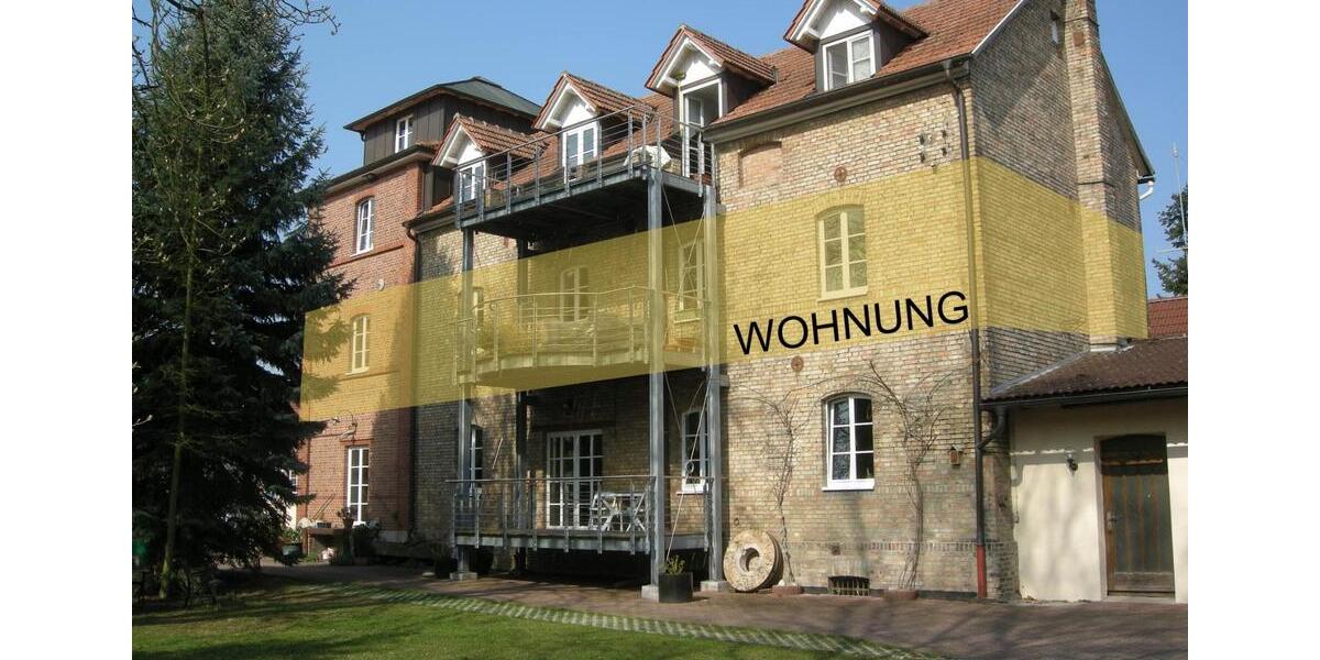 Wohnung im Loftstil in historischer Mühle 3 zimmer