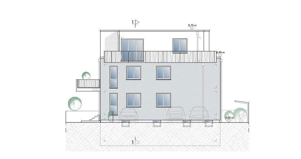 Etagenwohnung Wiesloch Baiertal - 2 Zimmer, 57 m&sup2;, 280.000&euro; | Angebot:24916373