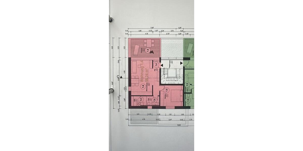 Etagenwohnung Grünstadt - 2 Zimmer, 58 m&sup2;, 750&euro; | Angebot:26265779
