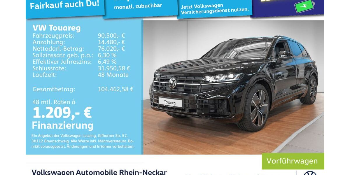 VW Touareg 9.900 km 90.500 &euro; Mannheim 68309