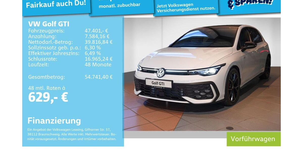 VW Golf 9.900 km 47.401 &euro; Mannheim 68309