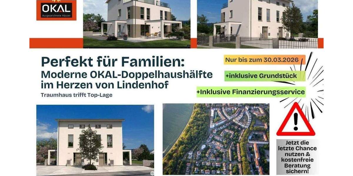 Doppelhaushälfte Lindenhof Lindenhof - 6 Zimmer, 193 m&sup2;, 1.102.731&euro; | Angebot:25897707