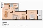 Etagenwohnung Oberhausen-Rheinhausen Rheinhausen - 3.5 Zimmer, 131 m&sup2;, 1.050&euro; | Angebot:26686279