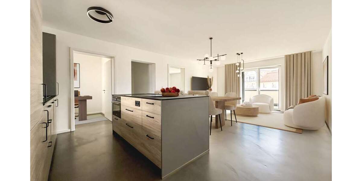 Etagenwohnung Fürth - 2 Zimmer, 76 m&sup2;, 299.500&euro; | Angebot:26801689