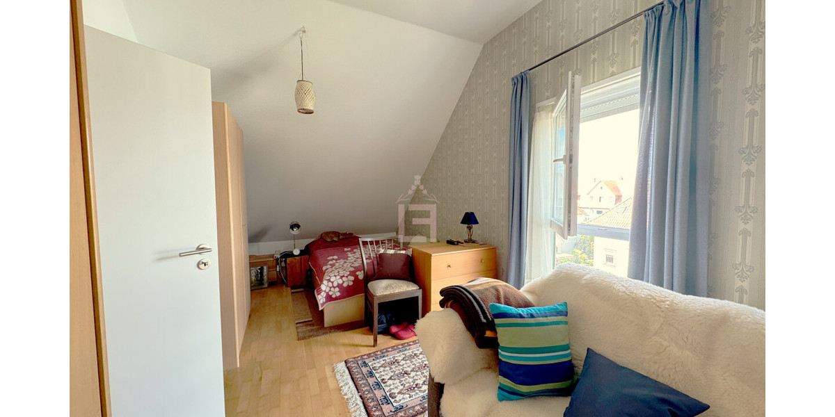 Charmante Maisonette-Wohnung mit Loggia und Tiefgaragenstellplatz in ruhiger Wohnlage von Worms - Maisonettenwohnung Worms Westliche Vororte | Angebot:27109764