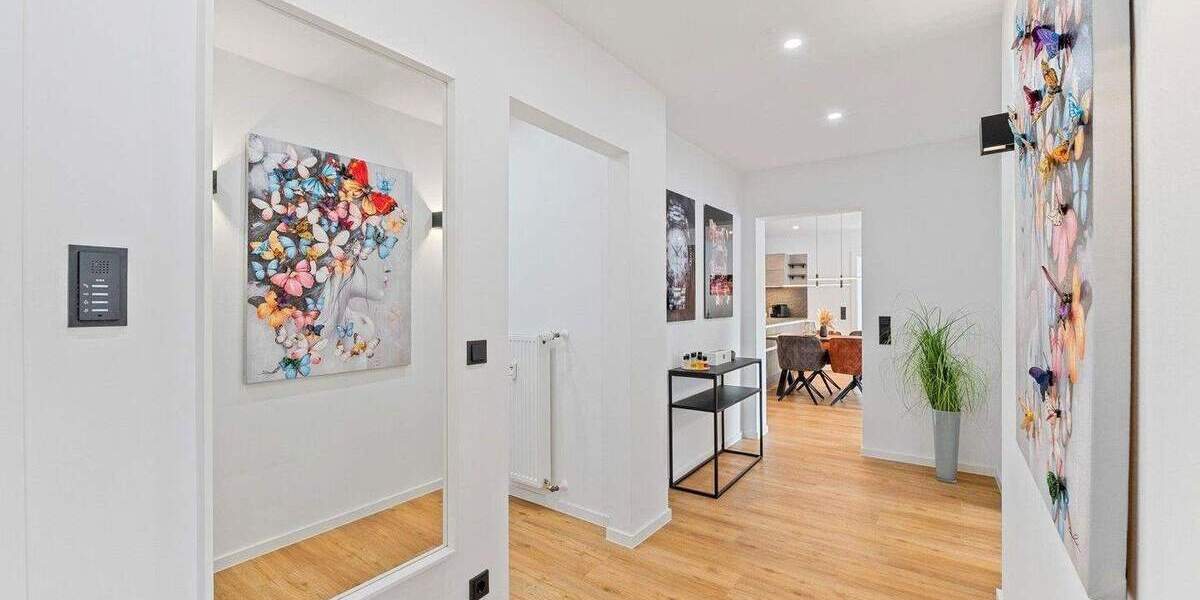 Neu sanierte 4 Zimmer Wohnung mit TG-Stellplatz in Bestlage von Hemsbach - Provisionsfrei 4 zimmer