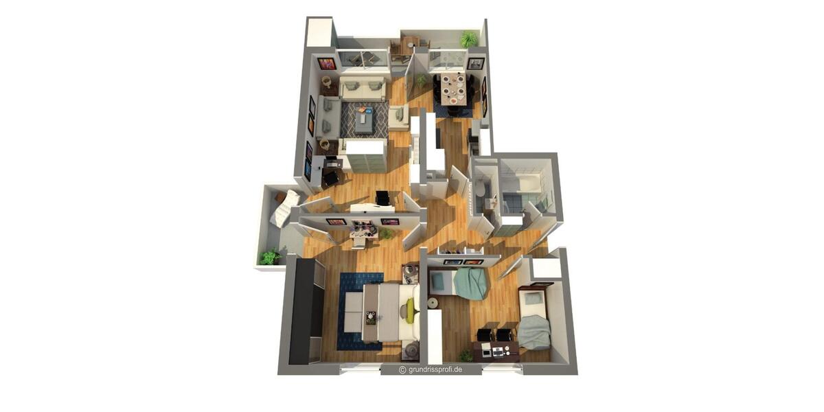 Etagenwohnung Worms Westliche Vororte - 3 Zimmer, 88 m&sup2;, 225.000&euro; | Angebot:23557729