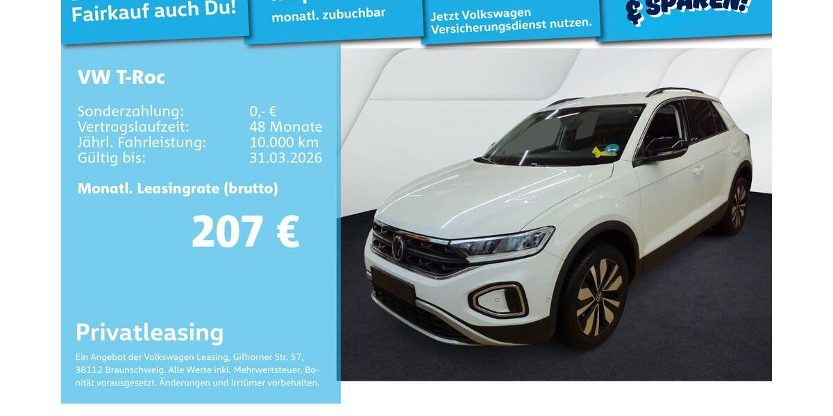 VW T-Roc 25.863 km 21.772 &euro; Mannheim 68309
