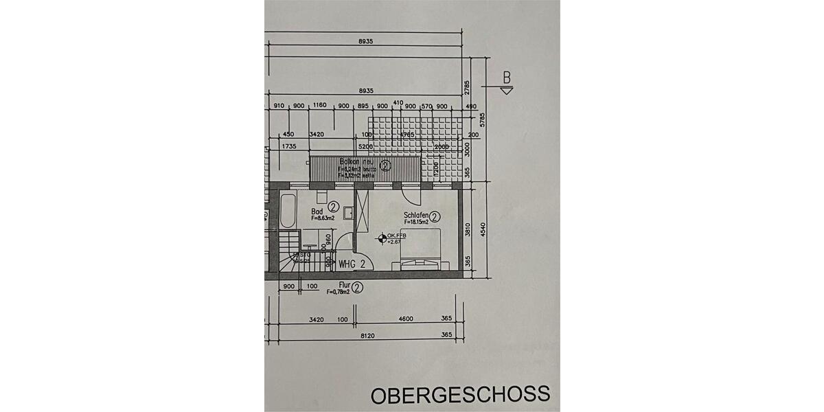 Maisonettenwohnung Mannheim Feudenheim - 2 Zimmer, 64 m&sup2;, 335.000&euro; | Angebot:25964458