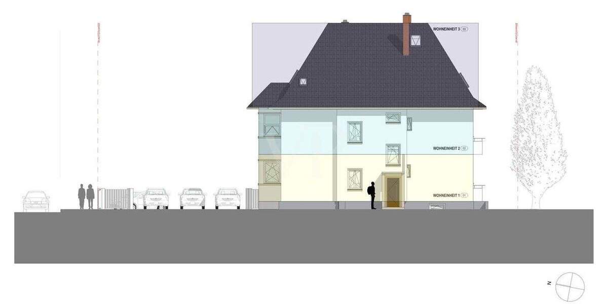 Etagenwohnung Heidelberg/Weststadt Weststadt - 4 Zimmer, 105 m&sup2;, 620.000&euro; | Angebot:24778691