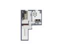 Etagenwohnung Ludwigshafen am Rhein Ludwigshafen-Hemshof - 1 Zimmer, 45 m&sup2;, 99.000&euro; | Angebot:26580276