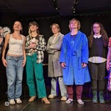 Improshow mit Glitzerstrom