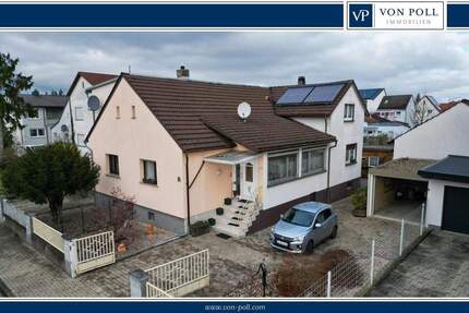 Charmante Doppelhaushälfte mit großem Grundstück in Waghäusel-Kirrlach 3 zimmer