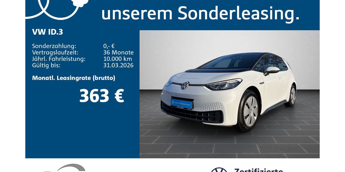 VW ID.3 21.900 km 22.960 &euro; Mannheim 68167