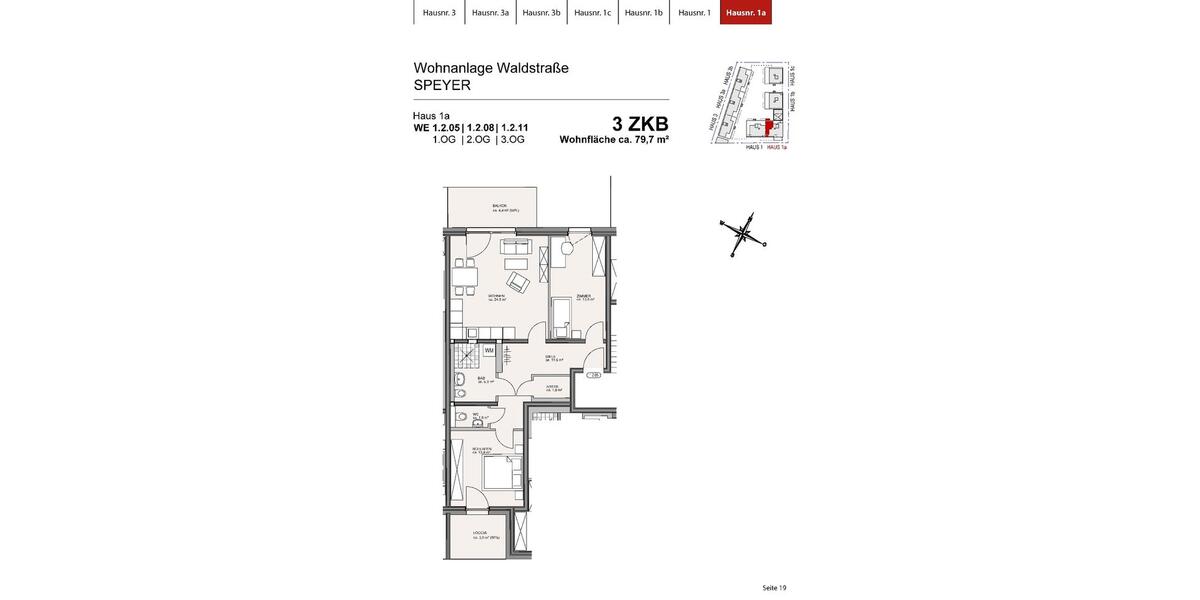 Moderne 3-ZKB Neubau Wohnung - nur mit Wohnberechtigungsschein anmietbar! 3 zimmer
